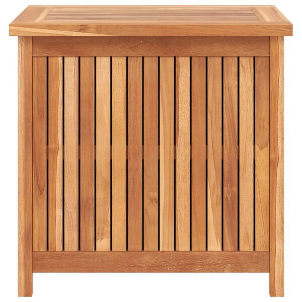 vidaXL Boîte de rangement de jardin 60x50x58 cm Bois de teck solide