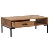 vidaXL Table basse 90x50x35 cm Bois de pin massif
