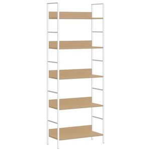 vidaXL Biblioth&egrave;que &agrave; 5 niveaux ch&ecirc;ne 60x27,6x158,5 cm bois ing&eacute;nierie
