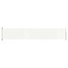 vidaXL Auvent latéral rétractable de patio 117x600 cm Crème