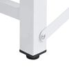 vidaXL Socle de lave-linge et s&egrave;che-linge et &eacute;tag&egrave;re coulissante Blanc