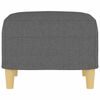 vidaXL Repose-pied Gris fonc&eacute; 60x50x41 cm Tissu