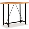 vidaXL Ensemble de bar 5 pcs Bois d'acacia massif et de r&eacute;cup&eacute;ration