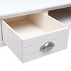 vidaXL Bureau Blanc 110 x 45 x 76 cm Bois