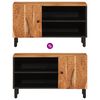 vidaXL Meuble TV 80x33x46 cm bois d'acacia massif