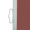 vidaXL Auvent lat&eacute;ral r&eacute;tractable de patio 600x160 cm marron