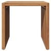 vidaXL Table d'appoint de jardin Marron 45 x 42,5 x 45 cm