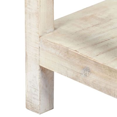 vidaXL Table console 120 x 35 x 75 cm Bois de manguier massif