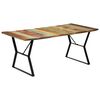 vidaXL Table de salle &agrave; manger 180x90x76cm Bois de r&eacute;cup&eacute;ration solide