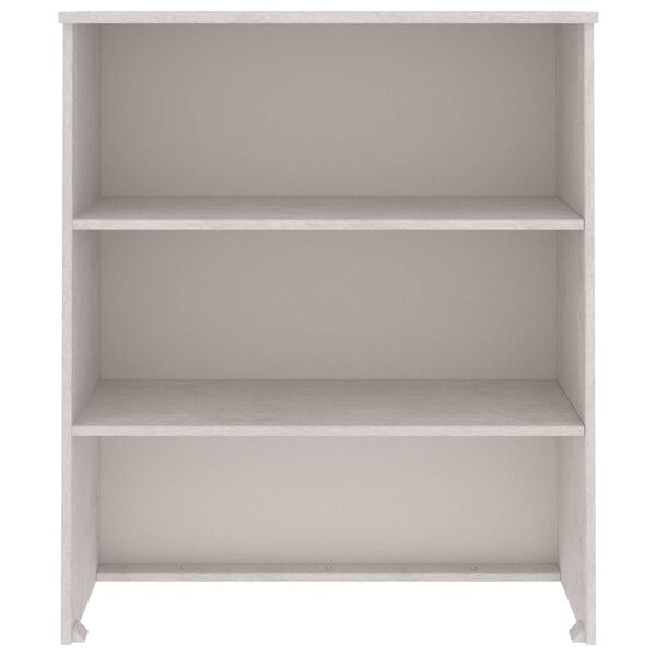 vidaXL Dessus de buffet HAMAR Blanc 85x35x100 cm Bois de pin massif