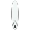 vidaXL Ensemble de planches SUP gonflables Noir et blanc
