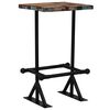 vidaXL Mobilier de bar 3 pcs Bois de r&eacute;cup&eacute;ration massif Multicolore