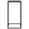 vidaXL Table d'appoint Noir 40x30x59 cm Bois d'ing&eacute;nierie