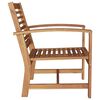 vidaXL Chaises de jardin 2 pcs Naturel 60 x 65 x 76.5 cm