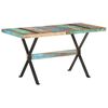 vidaXL Table &agrave; manger 140x70x76 cm Bois de r&eacute;cup&eacute;ration massif