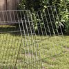 vidaXL Cage pour lapins Argent 650 x 55 x 55 cm Acier galvanis&eacute;