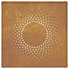 vidaXL Décoration murale jardin 55x55 cm acier corten design du soleil