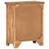 vidaXL Buffet 60x33x75 cm Bois d'acacia solide et bois de r&eacute;cup&eacute;ration