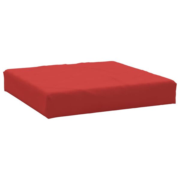 vidaXL Coussin de palette rouge tissu oxford