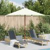 vidaXL Parasol d'ext&eacute;rieur avec m&acirc;t en bois 150x200 cm Sable