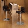 vidaXL Tabourets de bar lot de 2 marron similicuir
