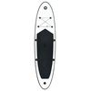vidaXL Ensemble de planches SUP gonflables Noir et blanc