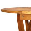 vidaXL Table de jardin 201x100x75 cm Bois d'acacia massif