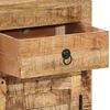 vidaXL Buffet 110x30x65 cm Bois massif de manguier