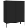 vidaXL Armoire à tiroirs Noir 80x35x101,5 cm Acier