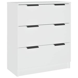 vidaXL Buffet Blanc 60x30x70 cm Bois d'ing&eacute;nierie
