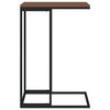 vidaXL Table d'appoint Noir 40x30x59 cm Bois d'ing&eacute;nierie