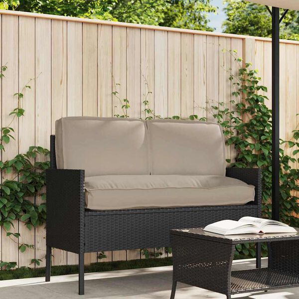 vidaXL Ensemble de coussins 3 pcs Taupe Tissu Oxford