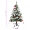 vidaXL Sapin de No&euml;l artificiel articul&eacute; 150 LED 120 cm