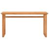 vidaXL Bureau 120x45x75 cm Bois de teck solide