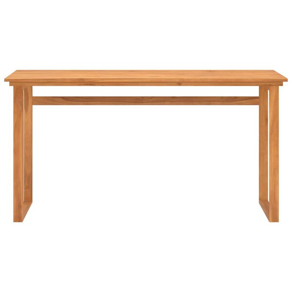 vidaXL Bureau 120x45x75 cm Bois de teck solide