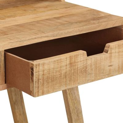 vidaXL Bureau 100x45x90 cm Bois de manguier brut solide