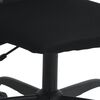 vidaXL Chaise de bureau r&eacute;glable en hauteur noir
