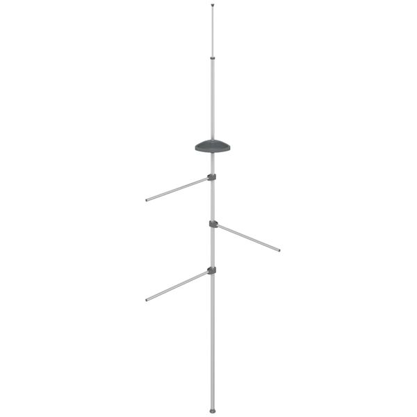vidaXL Porte-serviette 47x280 cm aluminium