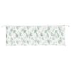 vidaXL Coussin de banc de jardin motif de feuilles 150x50x7 cm