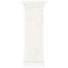 vidaXL Support à fleurs Blanc 40x40x90 cm Bois de pin solide