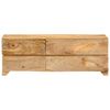 vidaXL Meuble TV Bois de manguier solide 110x30x40 cm