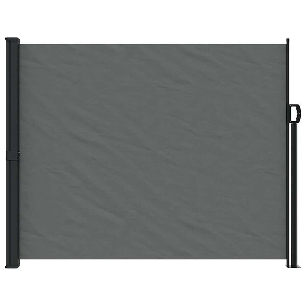 vidaXL Store lat&eacute;ral r&eacute;tractable Anthracite 160 x 300 cm
