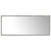 vidaXL Miroir de salle de bain Gris b&eacute;ton 90x1,5x37 cm Agglom&eacute;r&eacute;