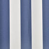 vidaXL Toit d'auvent Toile Bleu et blanc 4x3 m (Cadre non inclus)