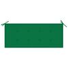 vidaXL Banc de jardin avec coussin 120 cm Bois d'acacia massif