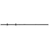vidaXL Kit mini de porte d'armoire coulissante Acier au carbone 183 cm