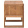 vidaXL Table de chevet 50x30x35 cm Bois de teck solide