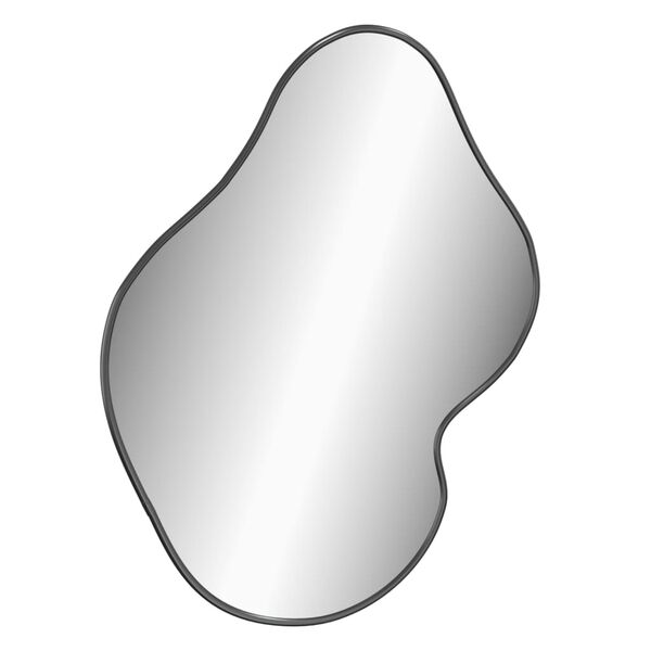 vidaXL Miroir mural Noir 60x50 cm