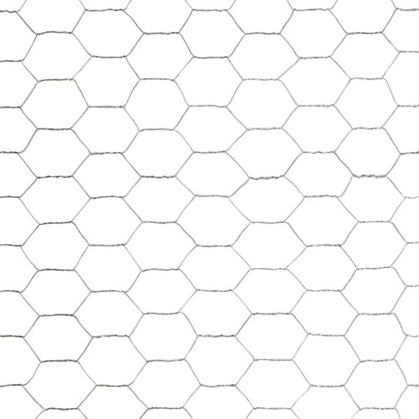 vidaXL Grillage pour voli&egrave;re Acier galvanis&eacute; 25x1,2 m Argent&eacute;