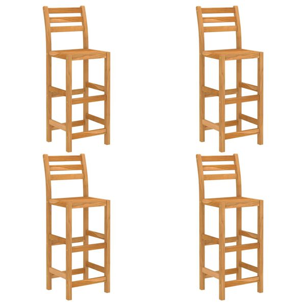 vidaXL Ensemble de bar d'extérieur 5 pcs Bois d'acacia massif